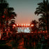 a rooftop night party in Ibiza