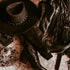 Black Leather Cowboy Boots and Hat