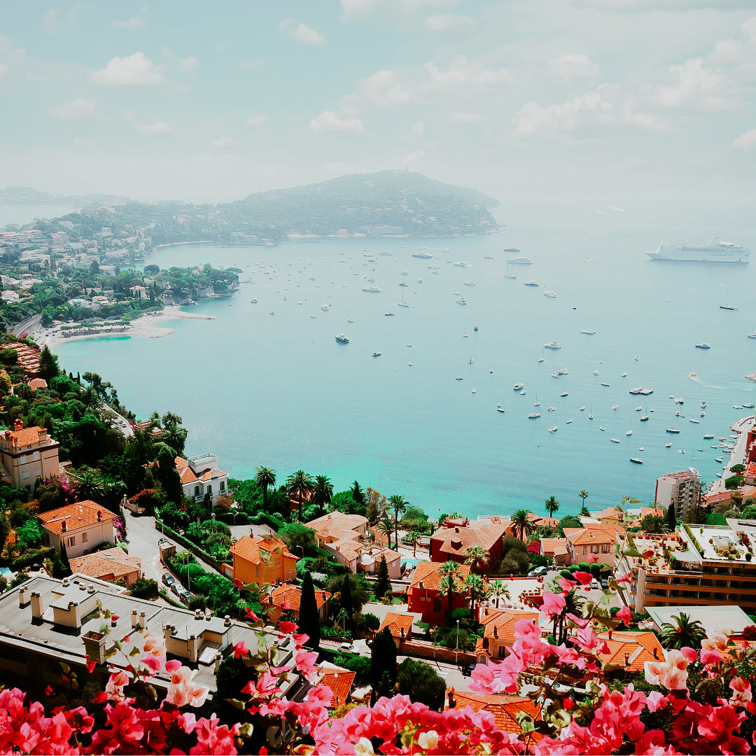 A scenic view of the French Riviera